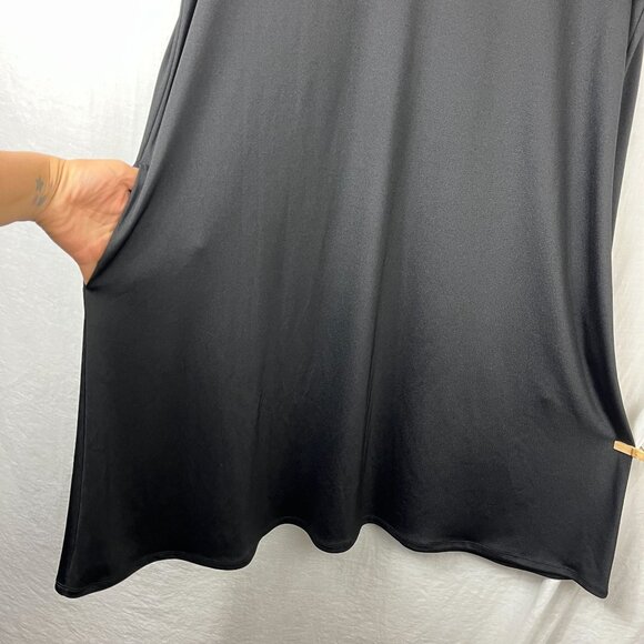 Kasper Sleeveless Midi A-line Dress Pockets Women‎ 2X Plus Size Professional - Picture 3 of 11